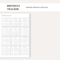 Birthday & Gift Tracker