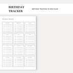 Birthday & Gift Tracker