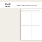 Brain Dump Insert