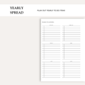 Yearly Planning Insert