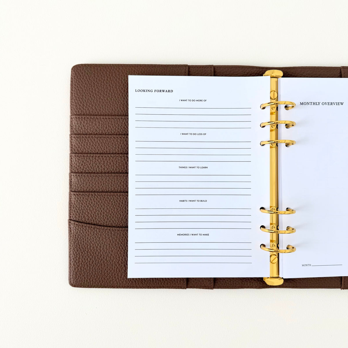 Yearly Planning Insert