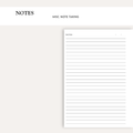 Notes Inserts