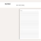 Notes Inserts