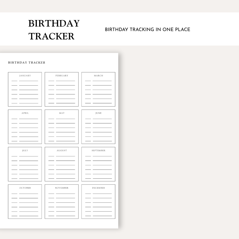 The Essential Insert Bundle - Weekly